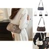 Wholesale New Fashion Rivet Stitching Shoulder Bag Women 2023 Street Trendy Pu Small Armpit Bag