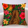 Fashion Leopard Art Tiger Pillow Case Throw Pillow Cover Nordic Style Cushion Covers Home Living Room Sofa Couch Seat Decor