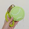 Silicone Headphone Bag Sports Ball Design Mini Storage Bag Basketball Football Zero Wallet Coin Keys Bags Pendant Portable
