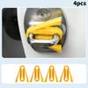 Ammortizzatore di urto per portiera auto Fibbia universale per portiera auto Insonorizzante Smorzatore Ammortizzatore Cuscinetto Ammortizzatore anti-vibrazione 4/20 Pezzi