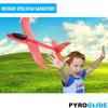 PYROGLIDE Styrofoam Plane, Throw Glider, Glider XXL Styrofoam Plane, Airplane