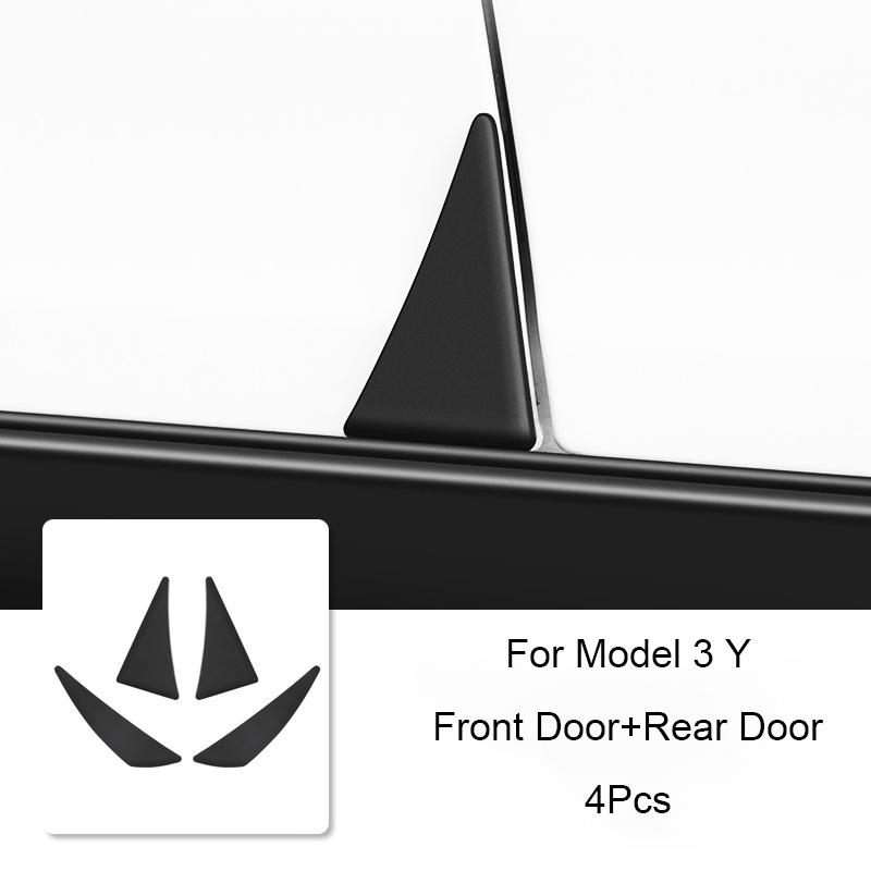 4 szt. Ochraniacze krawędzi drzwi samochodowych Listwa buforowa Listwa ochronna Ochraniacz przed zarysowaniami Listwa zderzakowa drzwi samochodowych Dla Modelu Y 3