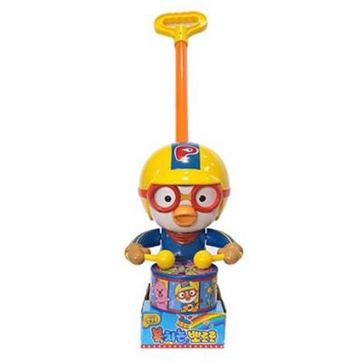 Drumming Pororo Walking Aid, Mixed Colors, Korean Popular Toys