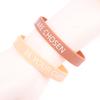 Gummiarmbänder mit Motivierendem Zitat, farbige, inspirierende Silikonarmbänder, dehnbar, Unisex-Armbänder für Frauen und Männer, Geschenke
