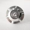 MX Club Style Vented CNC Aluminum Gas Cap Universal for Harley Davidson All Female Threaded Gas Tanks Except Touring 2023.5-2025