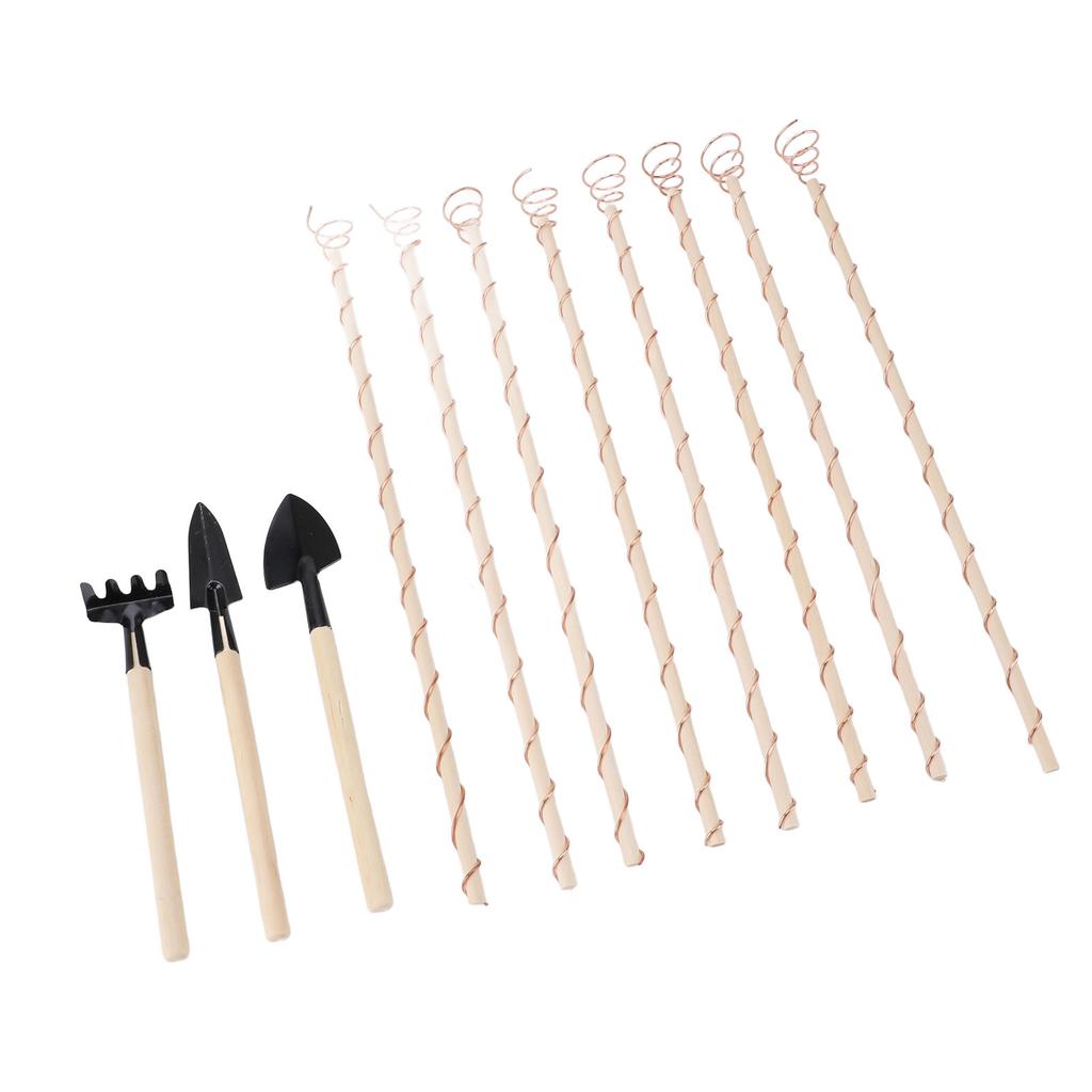 Electroculture Plant Stakes Professional Copper Coil Antennas Garden Stakes for Growing Garden