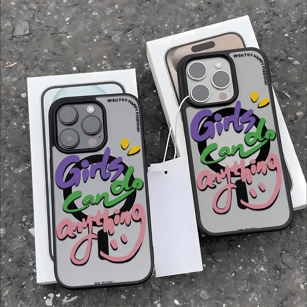 Magnetic Phone Case for iPhone  11 12 17 14 15 Pro Max 15 14 16 Pro13 14 15 16 Shockproof Case Mag-Safe Magnetic Ring Back Cover