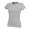SF Women Womens/Ladies Feel Good Plain Stretch T-Shirt