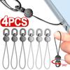 4/2/1PCS Short Phone Wrist Straps Metal 360 Degree Rotatable Security Wristband Lanyard Anti-lost Short Rope Hanging Cord