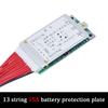 WAVGAT  13S 35A 48V Li-ion Lithium 18650 Battery Pack BMS PCB Board PCM Balance Integrated Circuits Board for Arduino