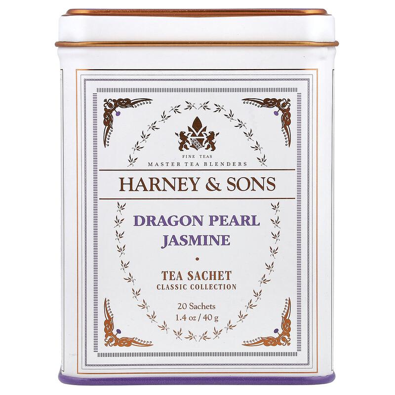 Classic Collection, Dragon Pearl Jasmine, 20 Tea Sachets, 1.4 oz (40 g)