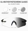 Best Photochromic Sports Sunglasses Road Bike Cycling Running Glasses Lunettes De Vue for Sport Lunette Cyclisme Protect Eyes
