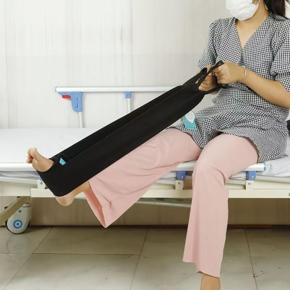 Paraplegic PatientsAssist Physical Therapy Elderly Leg Lifter Belt Lower Limb Mobility Tool After Surgery Rehabilitation Straps