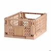 Úložný box - BigBuy Home - Stohovatelný - Písek - Plast - 1 přihrádka