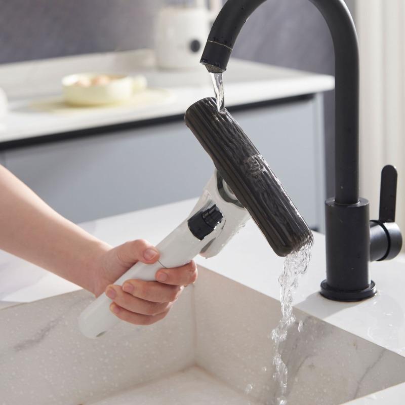Desktop Handheld Mop, Mini Water-spraying Mop Cloth, No Need for Hand Washing, Portable Kitchen Multi-functional Absorbent Sponge