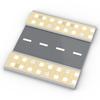 High-Quality Grey City Road Baseplate Building Blocks with Pedestrian Crossing Tiles Eds 60301 69915 71772