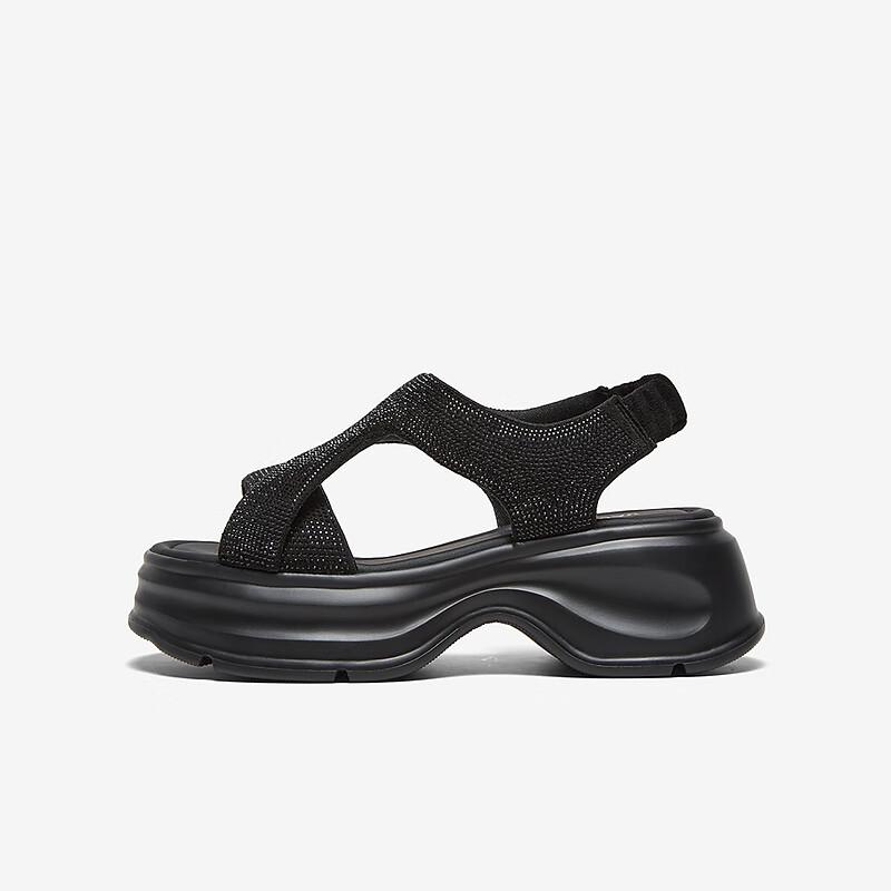 Besto BP731BL5 Women s Outdoor Thick-Sole Platform Sandals 39