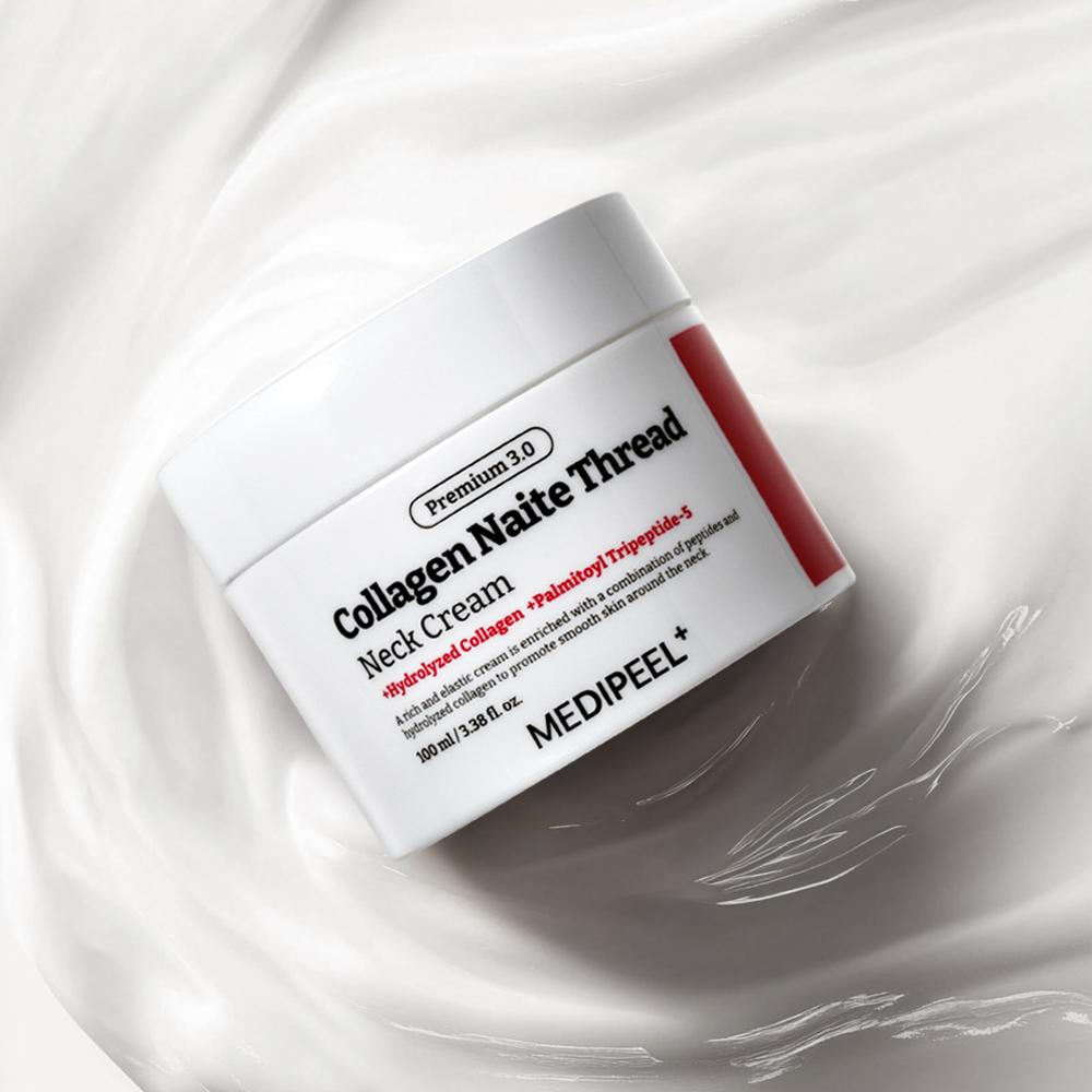 MEDIPEEL Premium Kollagen Naite Faden Halscreme 3.0, 100ml