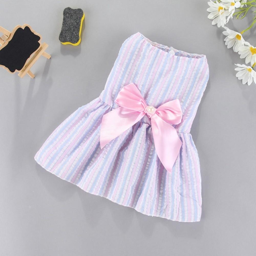Summer Dog Princess Dress Flower Dog Skirt Cute Cat Accessories Cat