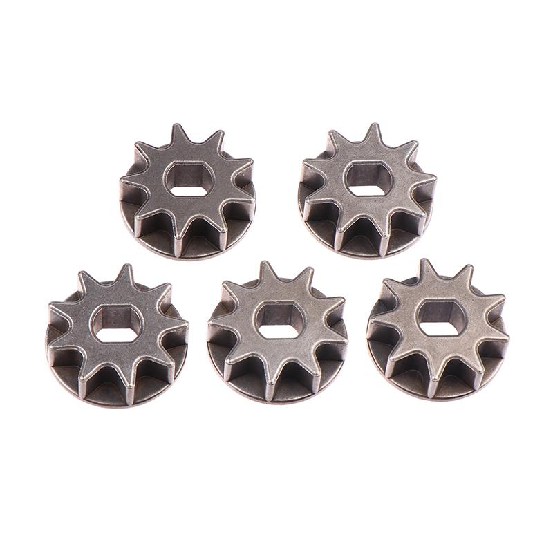 1/5Pcs 6-Inch Electric Chainsaw, 8-Inch Lithium Battery Saw, 9-Tooth Gear With 8*10 Inner Hole For Enhanced Cutting