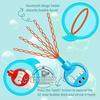 32 Hole Smiling Face Bubble Stick with Bubbles Refill Children's Bubble Wand Toy 5 Claw Bubble Wands for Kids Bubble Machine Toy