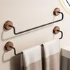 1/2Pcs Modern Style Bathroom Towel Hanger Anti-Rust Simple Installation Wall Mounted Single