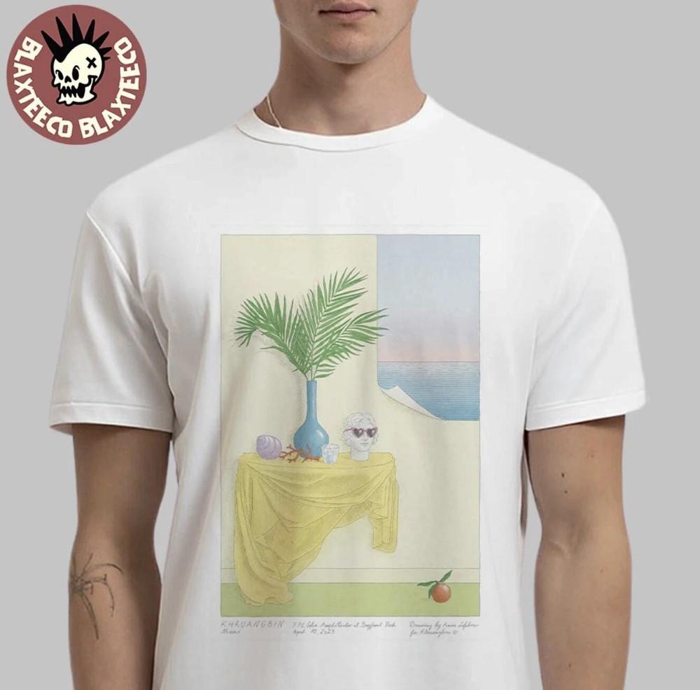 

Khruangbin Miami FL 2025 Bayfront Park Concert Tee S–4XL Fan T-Shirt Unisex T-Shirt S