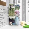 Luxury Beautiful Girl Phone Case for Samsung Galaxy S25 S24 S23 Ultra S22 Plus S21 FE S25 Edge Soft Cover Coque Claude Monet Art