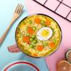 Stainless Steel Rice Bowl Soup Bowls Double-layer Insulation Instant Noodle Bowl   Rice Soup Noodle
