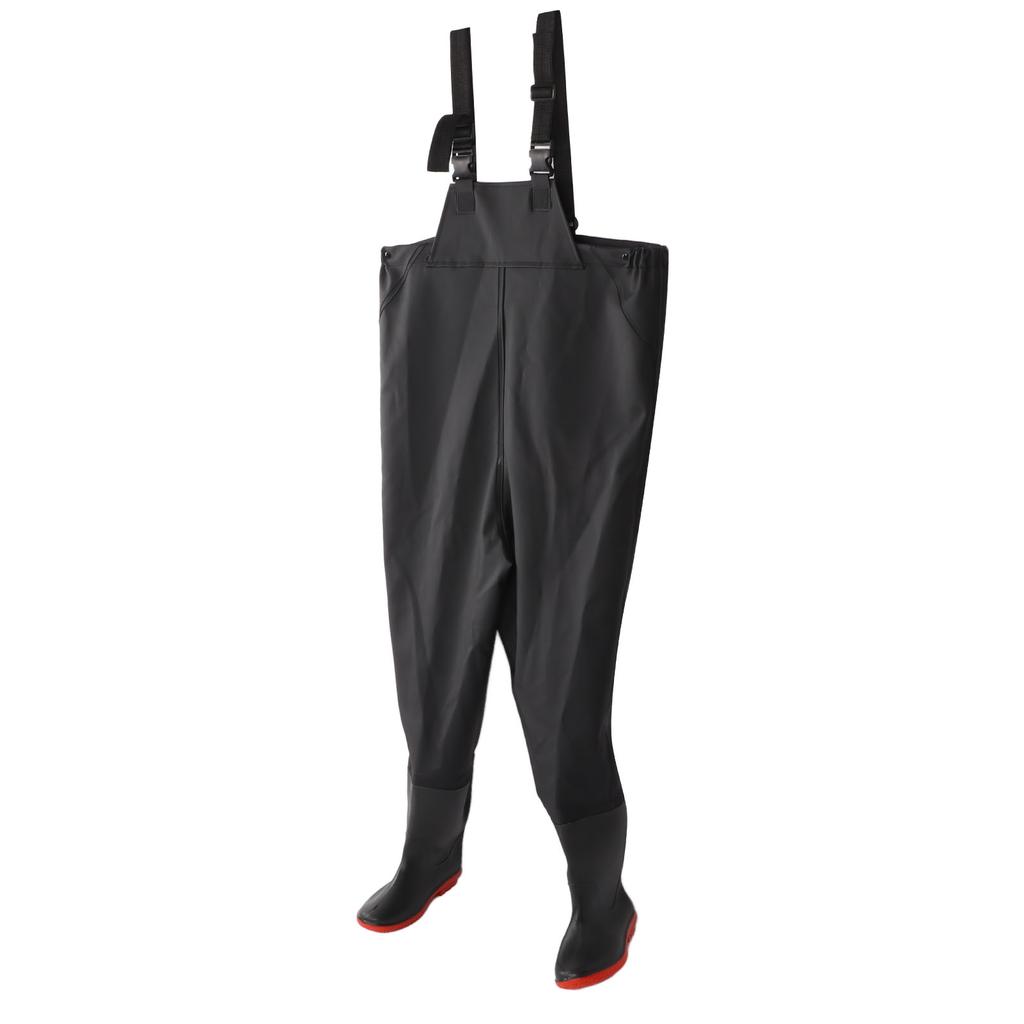 Unisex Outdoor Fishing Waders Stocking Foot Waterproof Breathable Chest Wading Pants Accessory41 Size