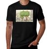 The Night Gardener Cat Tree Tshirt Work Outdoor Short Sleeve Tee Tshirt