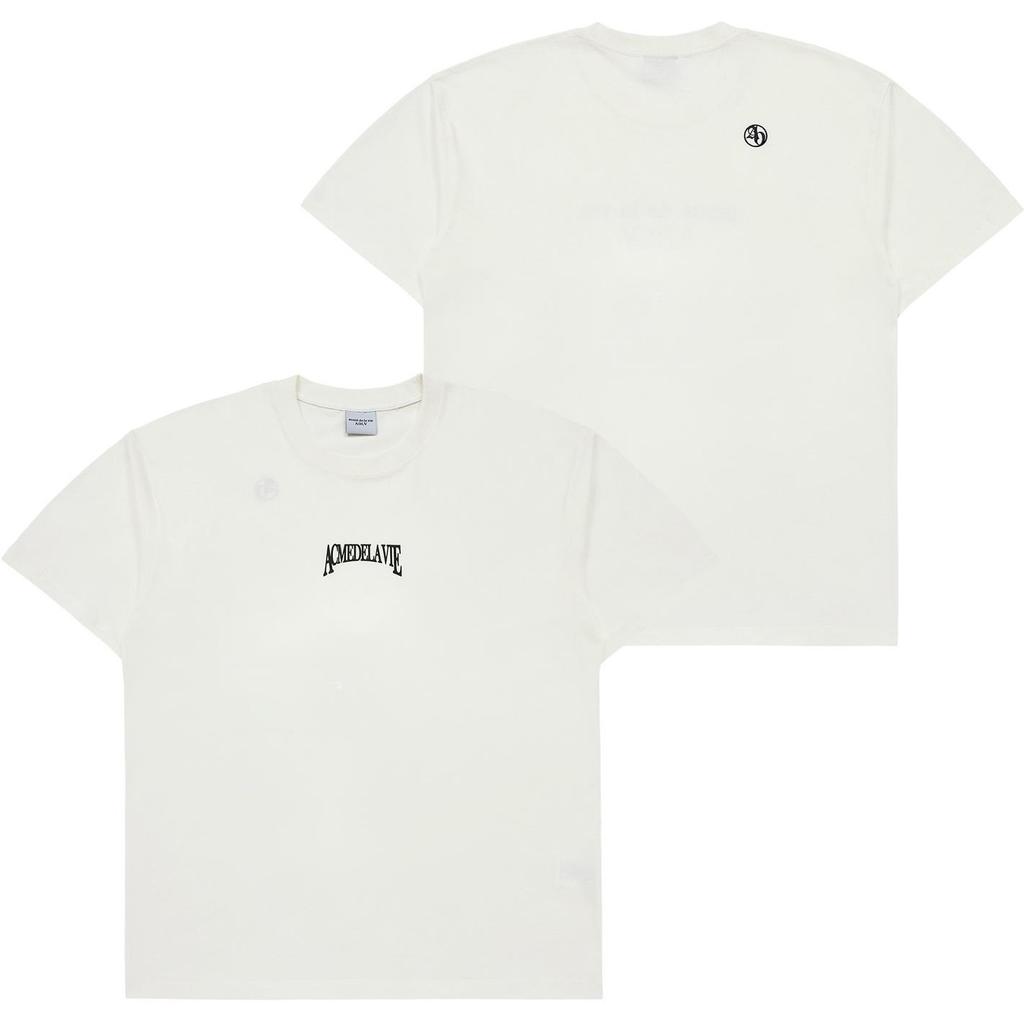 Acme De La Vie/ADLV T Shirt Unisex White ADLV-24SS-SSLGAE-CRM