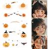 Halloween Face Stickers for Kids - Pumpkin Tattoos & Makeup Accessories