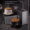 OLOEY Luxury Marble Ceramic Coffee Cup Set