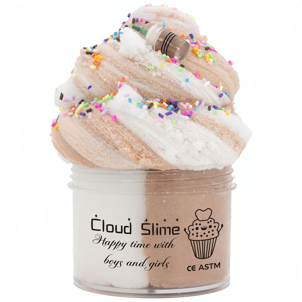 Diy Slime Silk Mud Cloud Mud Ice Cream Mud Stress Relief Toy For Kids