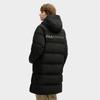 FILA Original Fashion Simple Personality Trendy Casual Versatile Comfortable Long Hooded Down Jacket Men outerwear F11M549904FBK