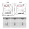 Pillow Cover Our First Mothers Day Together Fashion Pillow Case For Chair Sofa Home Decor Pillowcases