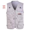 Men's Multi-Season Tactical Mesh Vest with Multi-Pockets for Fishing and Leisure