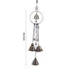 Craft Handmade Hanging Witch Bell Vintage Retro Metal Pendant Creative Novelty Prayer Bell Balcony
