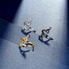Personalized Fashionable and Versatile Musical Note Music Notebook Enthusiast Adjustable Finger Ring Finger Ring for Men