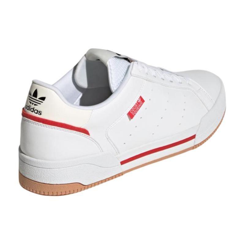 adidas Court Tourino White Red Unisex Sneakers GX4378