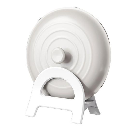 Adjustable Cutting Board Holder Pot Lid Stand Auto Width Adjustment Multi-Purpose