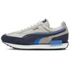 Future Rider Fabric Casual Low-Top Lifestyle Sneakers Unisex Sneakers Gray Blue 380639-04