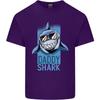 Daddy Shark Funny Fathers Day Unisexs Light Cotton TShirt