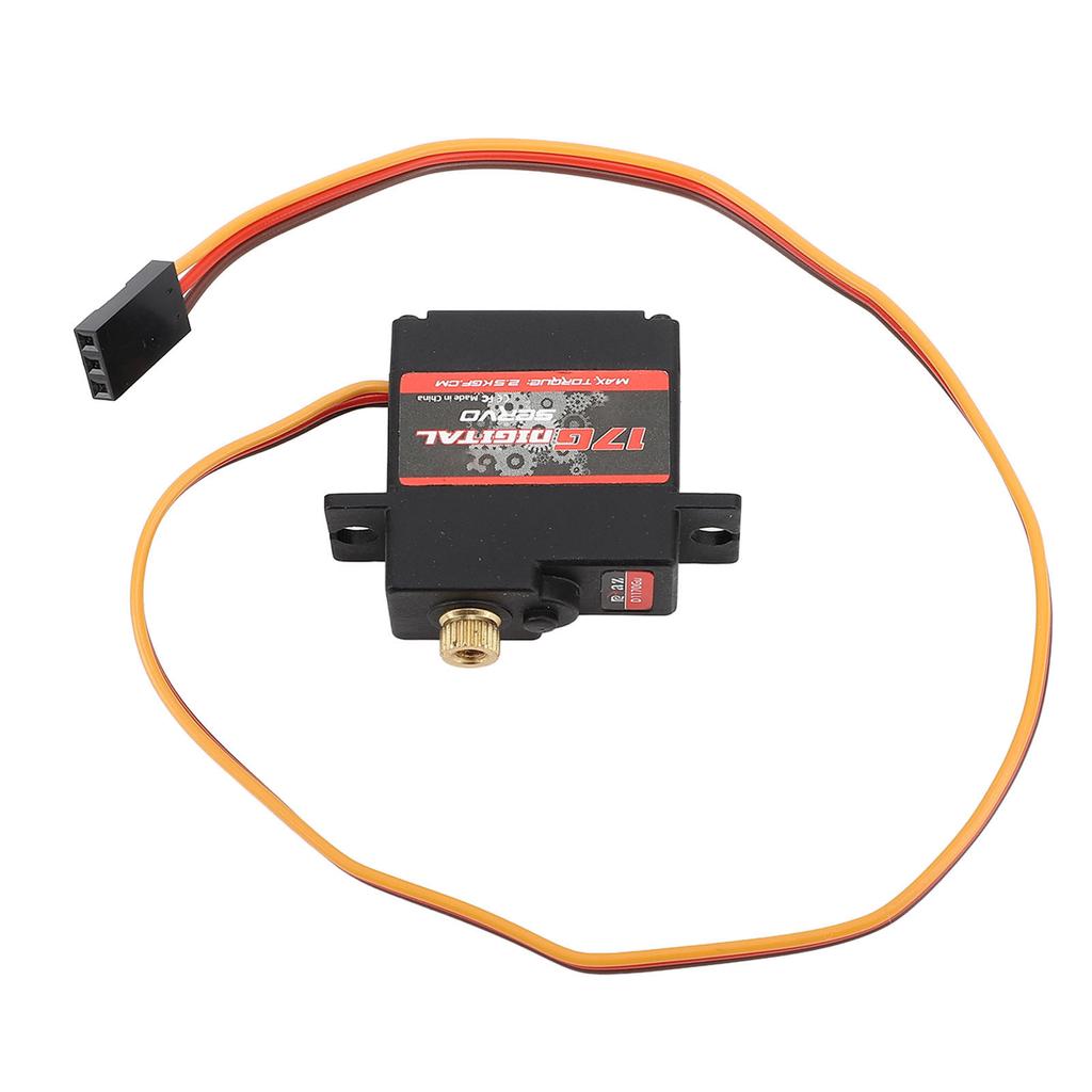 17G RC Digital Servo High Torsion Fast Response Precise Control Sturdy Durable RC Servo for 118