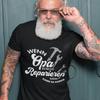 If Grandpa Can't Fix It T-Shirt and Kids Tshirt Gift for Grandfather, Expectant Grandfather