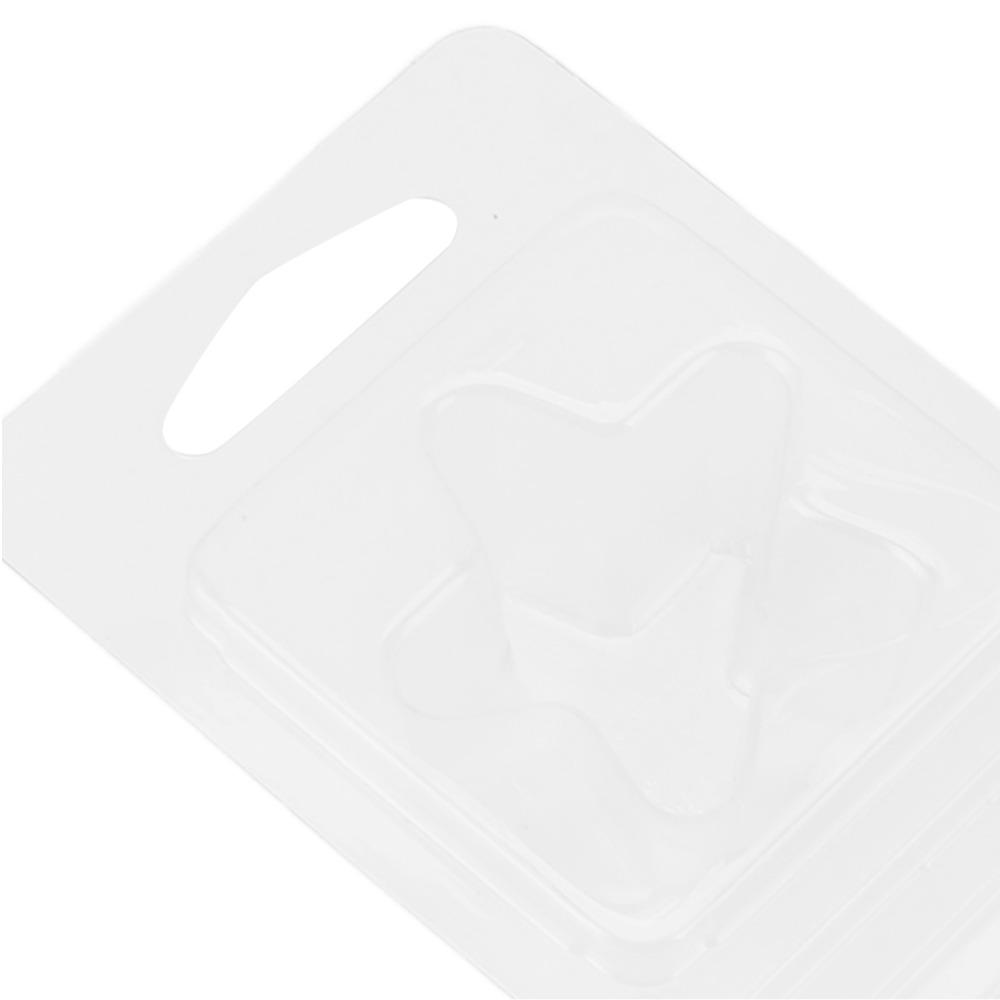 100Pcs Star Shape Clamshell Container Flip Cover Design Candle Making Mold  Handmade Candle Design