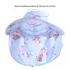 Wide-Brimmed Picking Tea Hat Flower Neck Protection Hat Peaked Cap Sunshade Shawl Cap  Travel