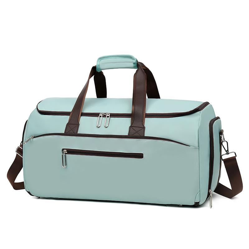 Men Travel Duffle Suit Bag With Shoes Pack Training Carry On Weekend Bag Outdoor Hiking Swimming Handbag Sports Fitness Satchel