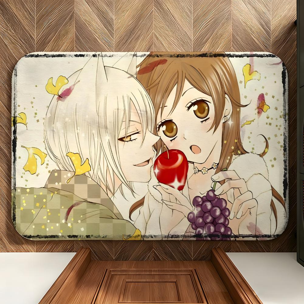 Anime K-Kamisama K-Kiss Floor Mat Soft Flannel Floor Mat Suitable for Entryways, Living Rooms, Bedrooms, and Bathrooms